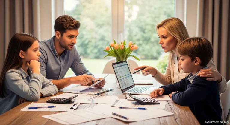 Estruturação Financeira Familiar: Como Alinhar Renda, Gastos e Objetivos