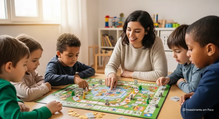 Conceitos básicos de finanças para crianças