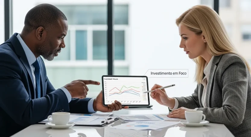 Comparando Rendimento e Investimentos"
